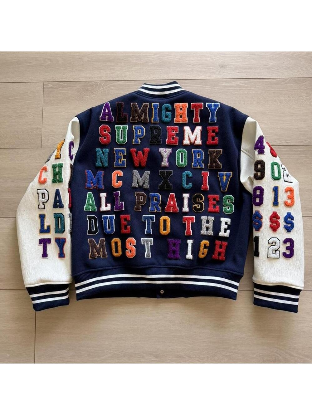 Supreme Men's Multi and Navy Jacket